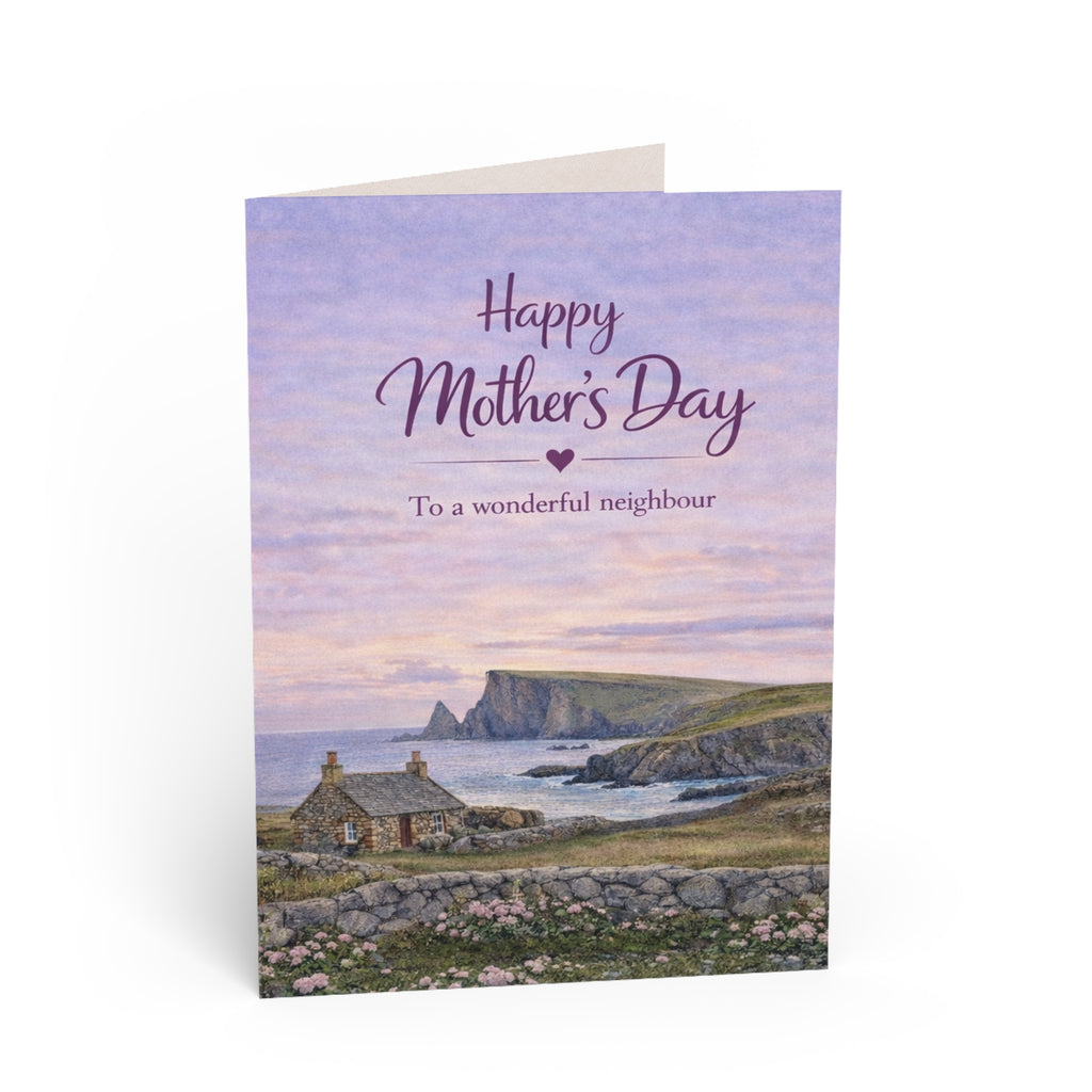 Copy of Mother's Day Greeting Card — Floral Pastel "Happy Mother's Day" Card