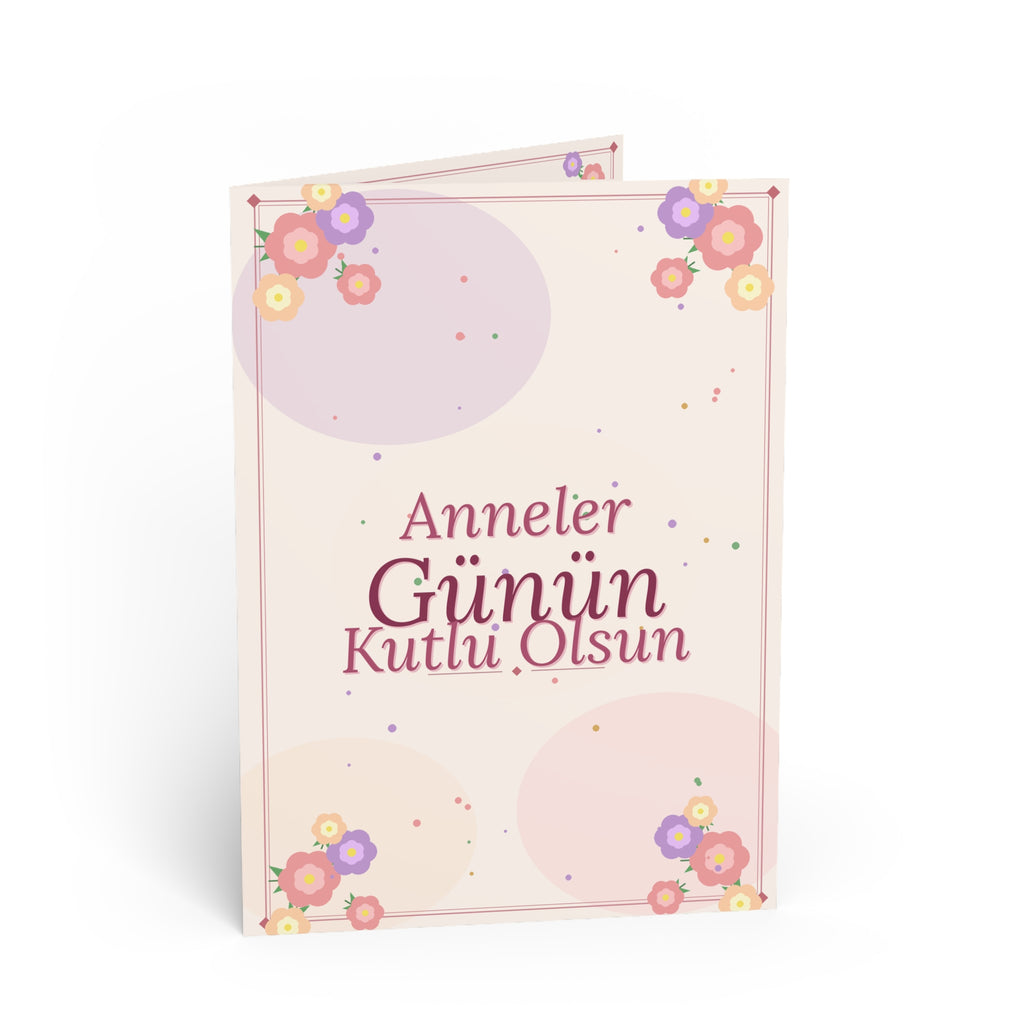 Mother's Day Greeting Card — Floral Pastel "Happy Mother's Day" Card
